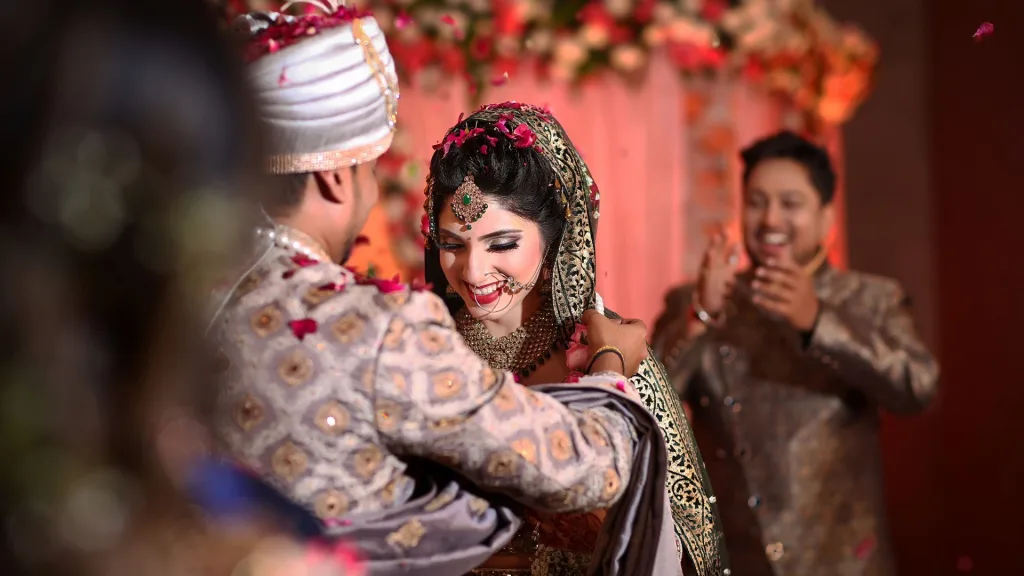 wedding couple