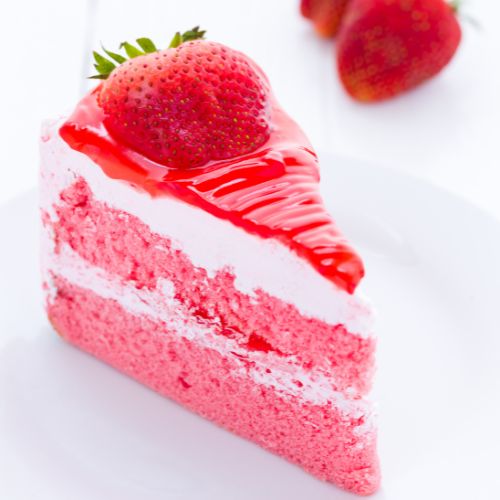delicious strawberry cake