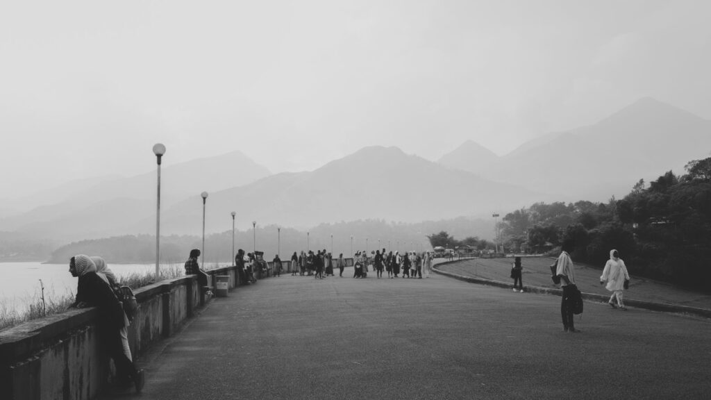 Scenic view of Bhavali Dam during a weekend tour to Igatpuri