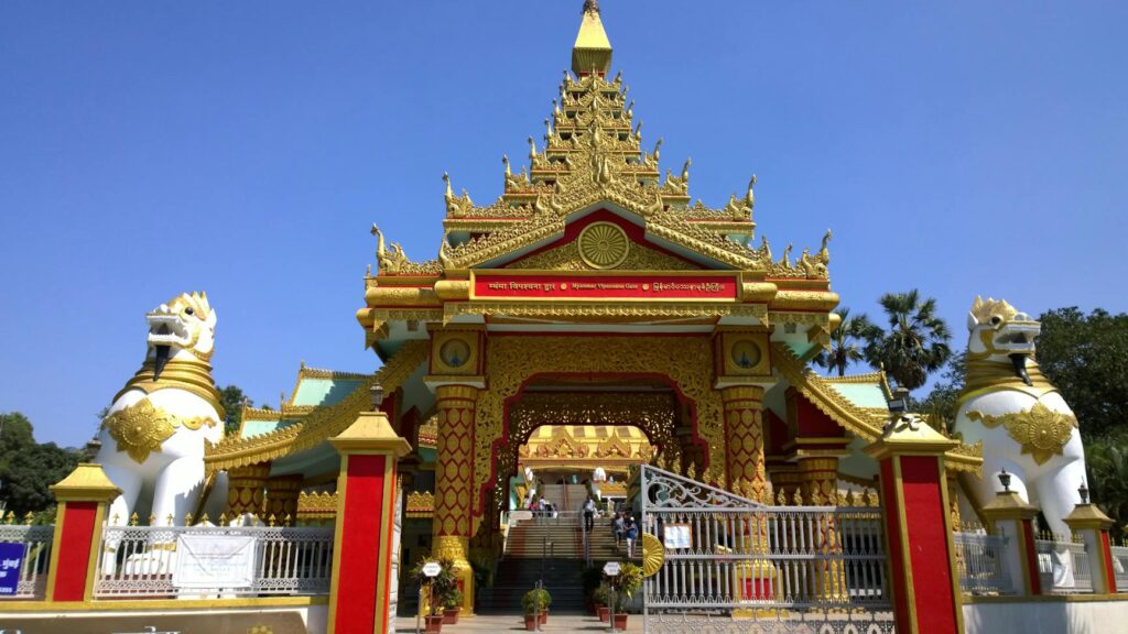 The iconic Golden Pagoda at Dhamma Giri in Igatpuri