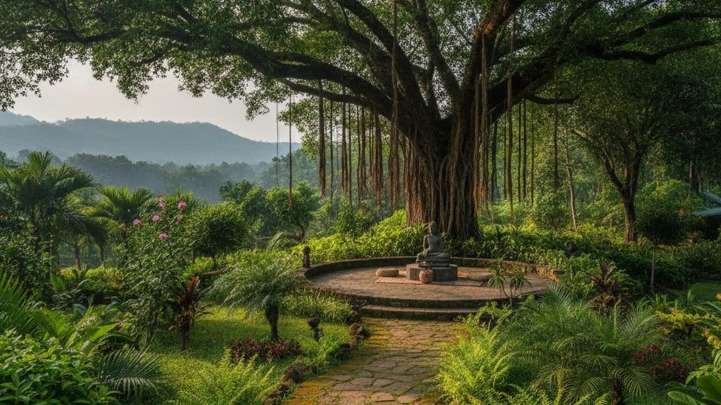 How to choose a vegetarian retreat for meditation and food
