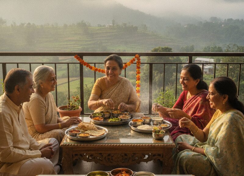 Where Can You Find Family Friendly Hill Station Retreats with vegetarian dining?