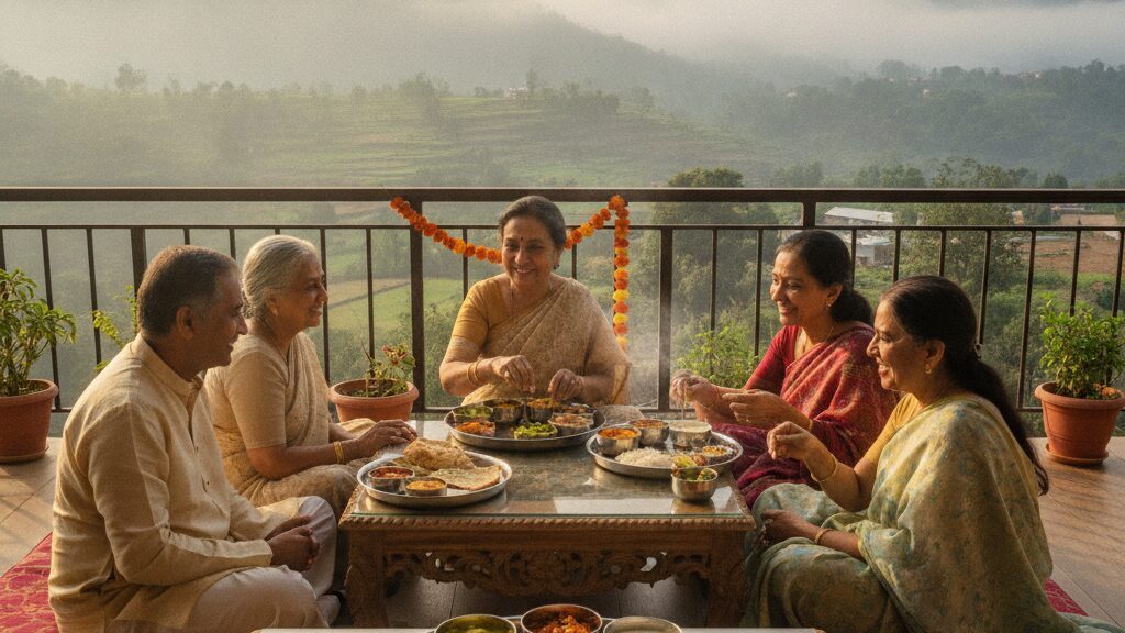 Where Can You Find Family Friendly Hill Station Retreats with vegetarian dining?