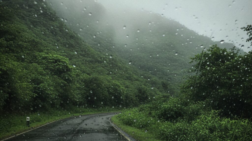 Kasara ghat waterfalls monsoon point view